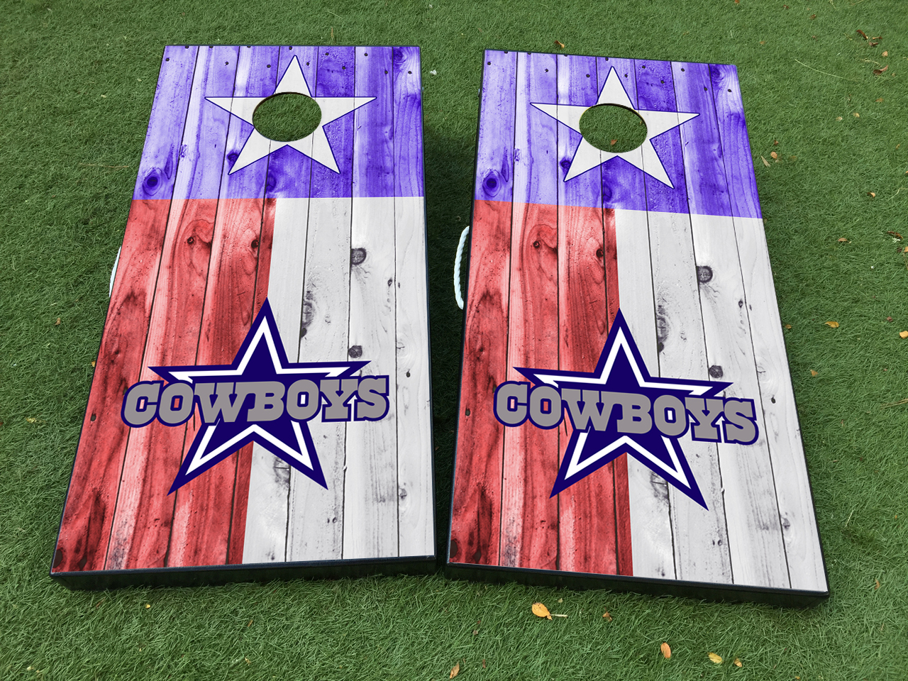 Dallas Cowboys Cornhole Board Game Decal VINYL WRAPS with LAMINATED